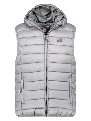 Geographical Norway Kamizelka pikowana "Vamigolor" w kolorze szarym rozmiar: 176