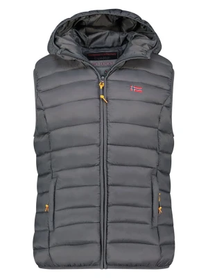 Geographical Norway Kamizelka pikowana "Vatikolor" w kolorze antracytowym rozmiar: L