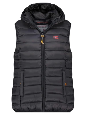 Geographical Norway Kamizelka pikowana "Vatikolor" w kolorze czarnym rozmiar: XL