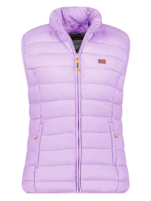 Geographical Norway Kamizelka pikowana "Vatikolor" w kolorze fioletowym rozmiar: XXL