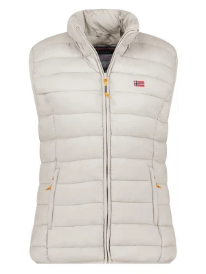 Geographical Norway Kamizelka pikowana "Vatikolor" w kolorze jasnoszarym rozmiar: XL