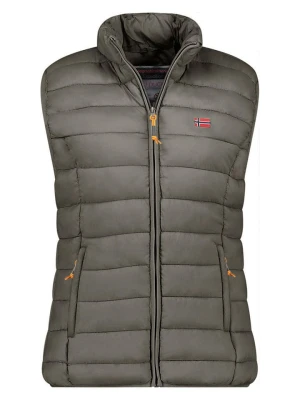 Geographical Norway Kamizelka pikowana "Vatikolor" w kolorze khaki rozmiar: XL