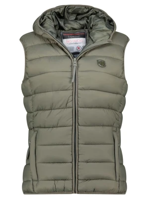 Geographical Norway Kamizelka pikowana "Vatikotal" w kolorze khaki rozmiar: XL