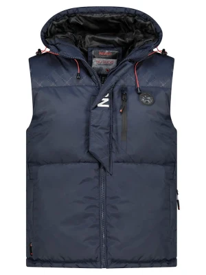 Geographical Norway Kamizelka pikowana "Vetincelle" w kolorze granatowym rozmiar: S