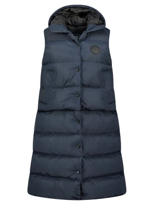 Geographical Norway Kamizelka pikowana "Villian" w kolorze granatowym rozmiar: XL