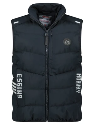 Geographical Norway Kamizelka pikowana "Vincennt" w kolorze granatowym rozmiar: XXL