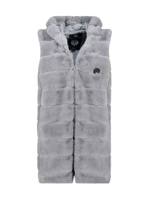 Geographical Norway Kamizelka polarowa "Uphemere" w kolorze szarym rozmiar: S