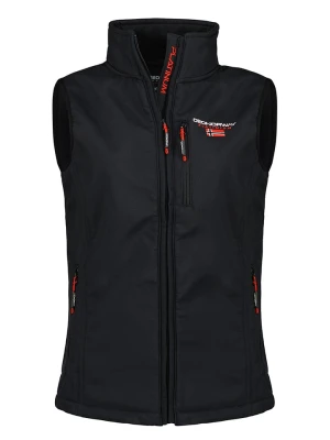 Geographical Norway Kamizelka softshellowa "Vacer" w kolorze czarnym rozmiar: S