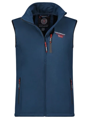 Geographical Norway Kamizelka softshellowa "Vacer" w kolorze granatowym rozmiar: onesize