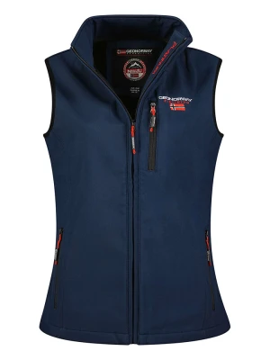 Geographical Norway Kamizelka softshellowa "Vacer" w kolorze granatowym rozmiar: M