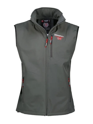 Geographical Norway Kamizelka softshellowa "Vakito" w kolorze ciemnoszarym rozmiar: XL
