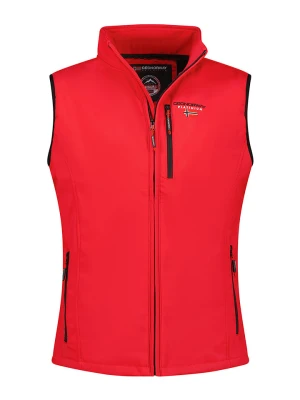 Geographical Norway Kamizelka softshellowa "Vakito" w kolorze czerwonym rozmiar: S