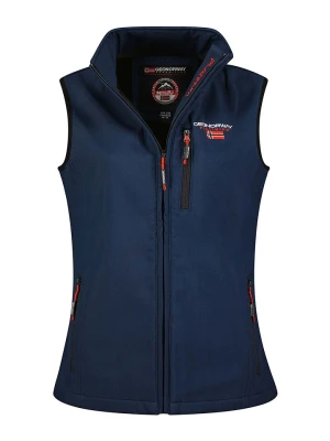 Geographical Norway Kamizelka softshellowa "Vakito" w kolorze granatowym rozmiar: L