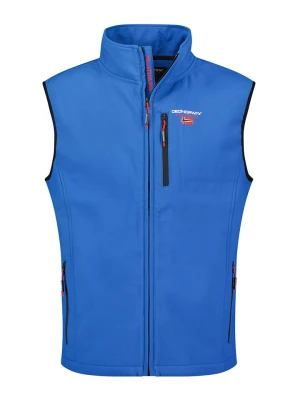 Geographical Norway Kamizelka softshellowa "Vakito" w kolorze niebieskim rozmiar: M