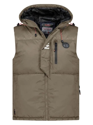 Geographical Norway Kamizelka zimowa "Vetincelle" w kolorze khaki rozmiar: M