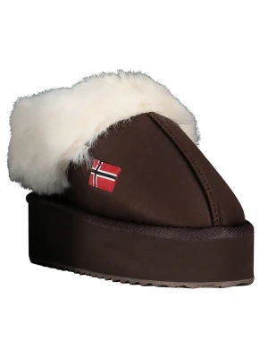 Geographical Norway Kapcie "Oninkasi" w kolorze brązowym rozmiar: 36