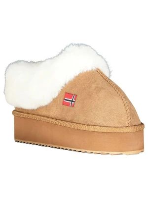 Geographical Norway Kapcie "Oninkasi" w kolorze jasnobrązowym rozmiar: 37