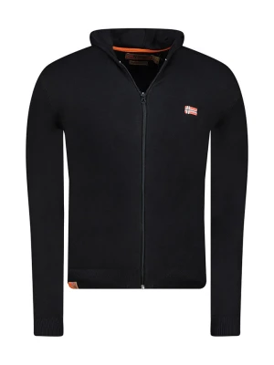 Geographical Norway Kardigan "Felinood" w kolorze czarnym rozmiar: L