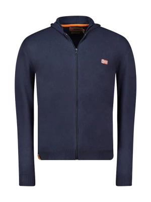 Geographical Norway Kardigan "Felinood" w kolorze granatowym rozmiar: XXL