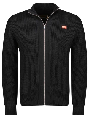 Geographical Norway Kardigan "Flexible" w kolorze czarnym rozmiar: M