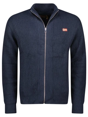 Geographical Norway Kardigan "Flexible" w kolorze granatowym rozmiar: S