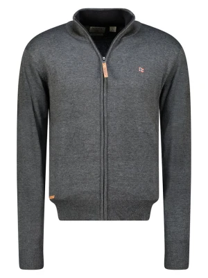 Geographical Norway Kardigan "Fregate" w kolorze szarym rozmiar: XXL