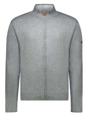 Geographical Norway Kardigan "Frest" w kolorze ciemnoszarym rozmiar: L