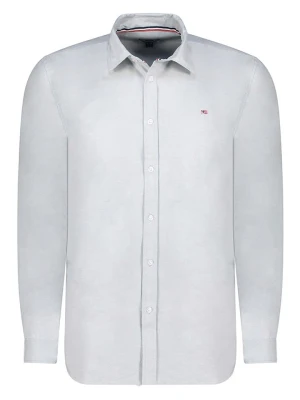 Geographical Norway Koszula "Zac" - Regular fit - w kolorze szarym rozmiar: S