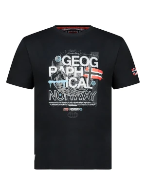 Geographical Norway Koszulka "J-Forest" w kolorze czarnym rozmiar: XXL