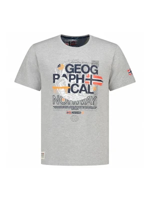 Geographical Norway Koszulka "J-Forest" w kolorze szarym rozmiar: XL