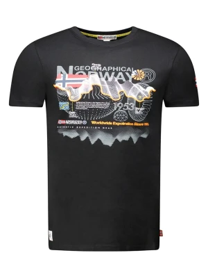 Geographical Norway Koszulka "J-Vibe" w kolorze czarnym rozmiar: S
