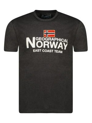 Geographical Norway Koszulka "Jacky" w kolorze antracytowym rozmiar: 3XL