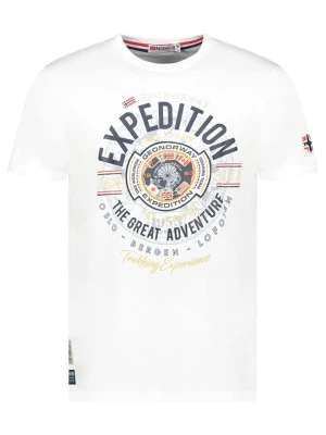 Geographical Norway Koszulka "Jaldemar" w kolorze białym rozmiar: 164