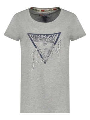 Geographical Norway Koszulka "Jalimar" w kolorze szarym rozmiar: XL