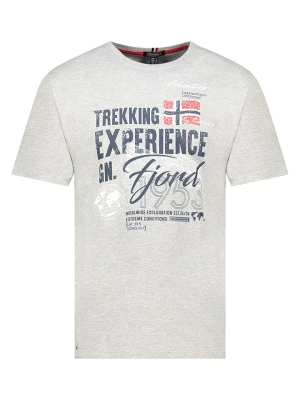 Geographical Norway Koszulka "Jamais" w kolorze szarym rozmiar: 3XL