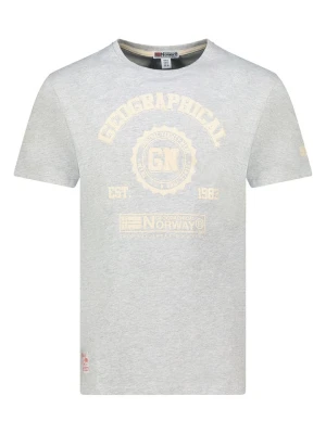 Geographical Norway Koszulka "Jamilia" w kolorze szarym rozmiar: XXL