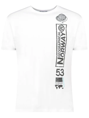 Geographical Norway Koszulka "Japon" w kolorze białym rozmiar: XL