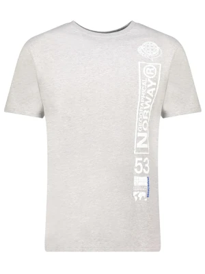 Geographical Norway Koszulka "Japon" w kolorze szarym rozmiar: S