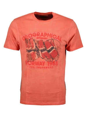 Geographical Norway Koszulka "Japoral" w kolorze czerwonym rozmiar: M