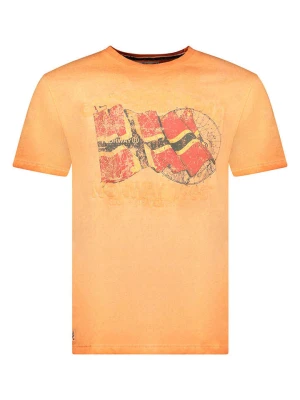 Geographical Norway Koszulka "Japoral" w kolorze pomarańczowym rozmiar: M