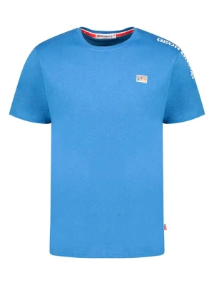 Geographical Norway Koszulka "Jaredo" w kolorze niebieskim rozmiar: 128