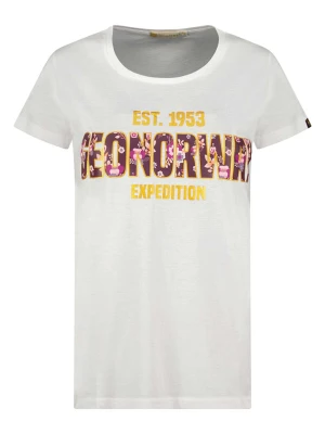 Geographical Norway Koszulka "Jarenne" w kolorze białym rozmiar: XXL