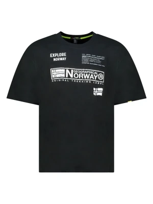 Geographical Norway Koszulka "Jartin" w kolorze czarnym rozmiar: XL