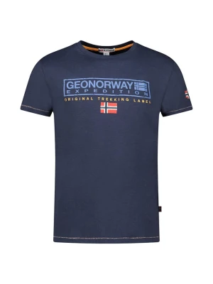 Geographical Norway Koszulka "Jasic" w kolorze granatowym rozmiar: 164