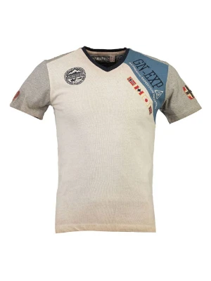 Geographical Norway Koszulka "Jasri" w kolorze beżowym rozmiar: 140