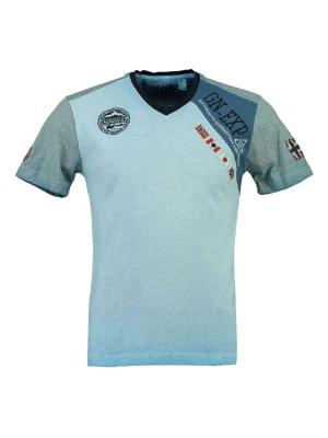 Geographical Norway Koszulka "Jasri" w kolorze błękitnym rozmiar: 152