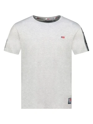 Geographical Norway Koszulka "Javenger" w kolorze szarym rozmiar: S