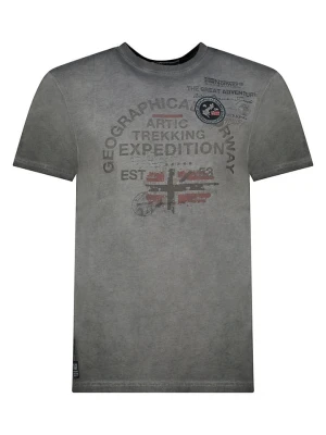 Geographical Norway Koszulka "Jergen" w kolorze antracytowym rozmiar: 128