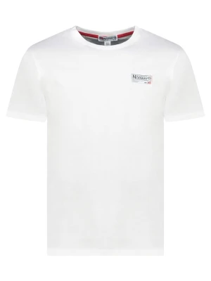 Geographical Norway Koszulka "Jilva" w kolorze białym rozmiar: XXL