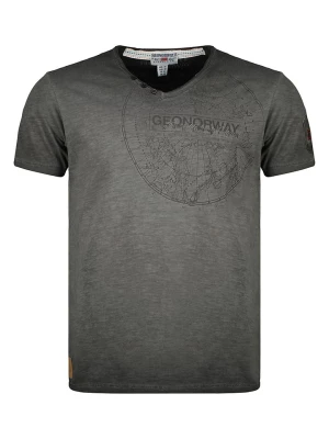 Geographical Norway Koszulka "Jimperable" w kolorze antracytowym rozmiar: 3XL
